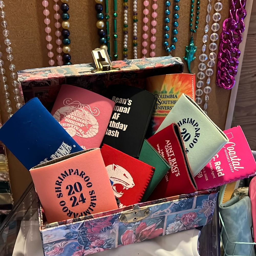 mystery lot of 10 drink koozie’s